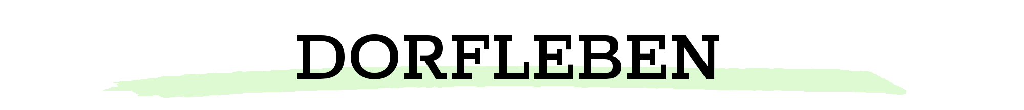 Dorfleben